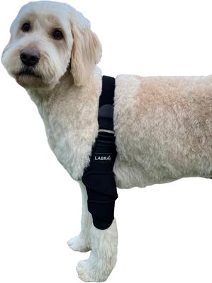 Show full view: Labra Canine Shoulder Elbow Brace Left Leg Dog Wrap, X-Large slide 8 of 11