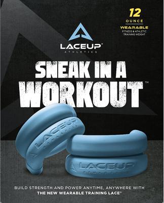 Show full view: LaceUp Wearable Fitness Wrist Weight, 2 count, University Blue, 16-oz slide 5 of 7