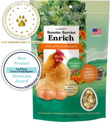 Lafeber Booster Berries Enrich Pellet Chicken Supplement, 10-oz bag