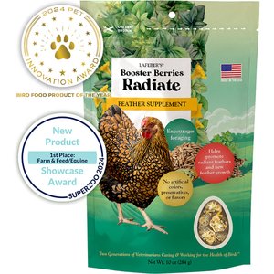 Lafeber Booster Berries Radiate Pellet Chicken Supplement, 10-oz bag