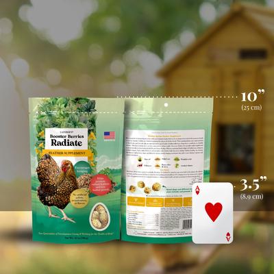 Show full view: Lafeber Booster Berries Radiate Pellet Chicken Supplement, 10-oz bag slide 6 of 9