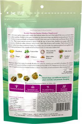 Show full view: Lafeber Booster Berries Senior Pellet Chicken Supplement, 10-oz bag slide 2 of 9