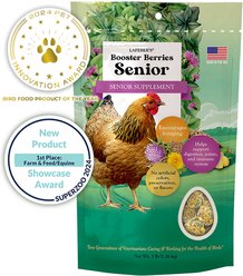 Lafeber Booster Berries Senior Pellet Chicken Supplement, 3-lb bag