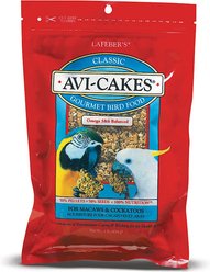 Lafeber Classic Avi-Cakes Macaw & Cockatoo Food, 1-lb bag