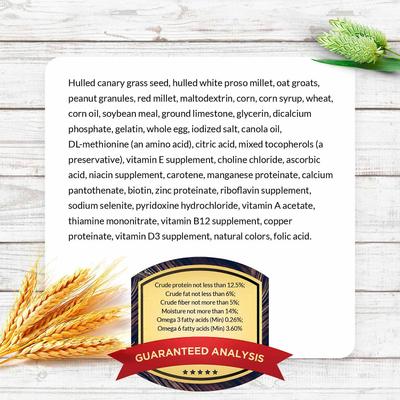 Show full view: Lafeber Classic Nutri-Berries Cockatiel Food, 10-oz bag slide 7 of 9