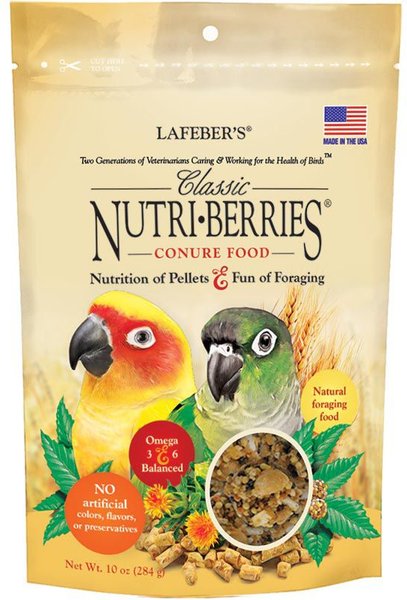 Lafeber Classic Conure Nutri-Berries Bird Food, 1-oz bag