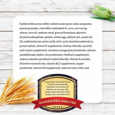 Show full view: Lafeber Classic Nutri-Berries Parakeet Food, 10-oz bag slide 7 of 9