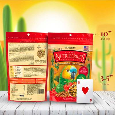 Show full view: Lafeber El Paso Nutri-Berries Parrot Food, 10-oz bag slide 3 of 9