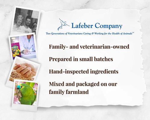 Show full view: Lafeber Fruit Delight Avi-Cakes Parrot & Macaw Bird Food, 8-oz bag slide 8 of 9