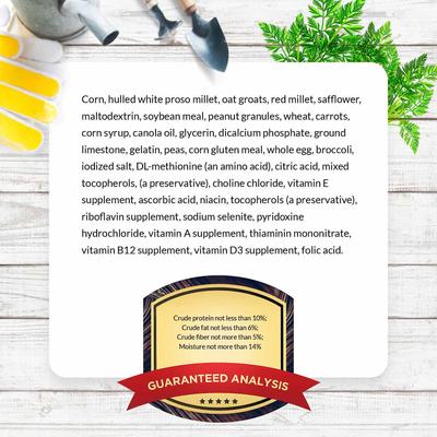 Show full view: Lafeber Garden Veggie Nutri-Berries Parrot Food, 3-lb bag slide 7 of 9