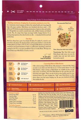 Show full view: Lafeber Pellet-Berries Sunny Orchard Parrot Food, 10-oz bag slide 2 of 8