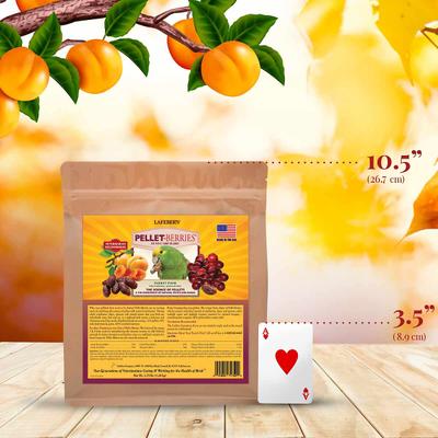 Show full view: Lafeber Pellet-Berries Sunny Orchard Parrot Food, 2.75-lb bag slide 2 of 8