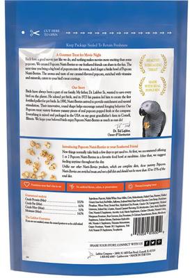 Show full view: Lafeber Popcorn Nutri-Berries Parrot Bird Treat, 4-oz bag slide 3 of 9