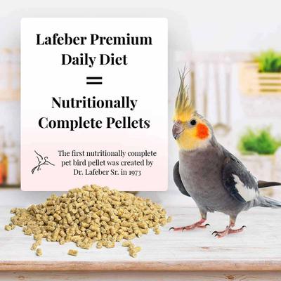 Show full view: Lafeber Premium Daily Diet Cockatiel Food, 5-lb tub slide 3 of 9