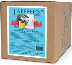Lafeber Premium Daily Diet Macaw & Cockatoo Food, 25-lb box