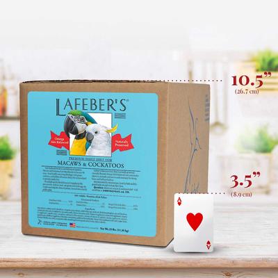 Show full view: Lafeber Premium Daily Diet Macaw & Cockatoo Food, 25-lb box slide 2 of 9