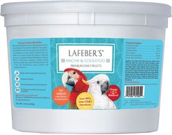 Lafeber Premium Daily Diet Macaw & Cockatoo Food, 5-lb tub