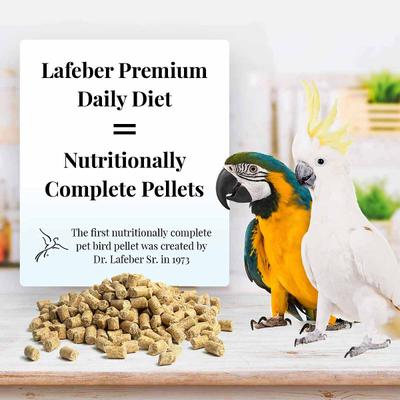 Show full view: Lafeber Premium Daily Diet Macaw & Cockatoo Food, 5-lb tub slide 3 of 9