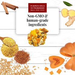 Lafeber Pumpkin Spice Nutri-Berries Pellets Budgie Parakeet & Cockatiel Bird Food, 10-oz bag slide 2 of 8