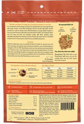 Show full view: Lafeber Senior Bird Nutri-Berries Parrot Bird Food, 10-oz bag slide 2 of 7