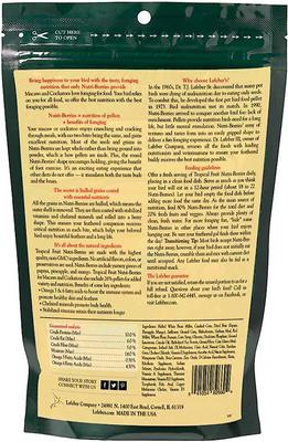 Show full view: Lafeber Tropical Fruit Nutri-Berries Macaw & Cockatoo Food, 10-oz bag slide 2 of 9