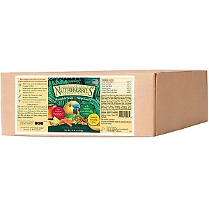 Lafeber Tropical Fruit Nutri-Berries Parrot Food, 14-lb tub