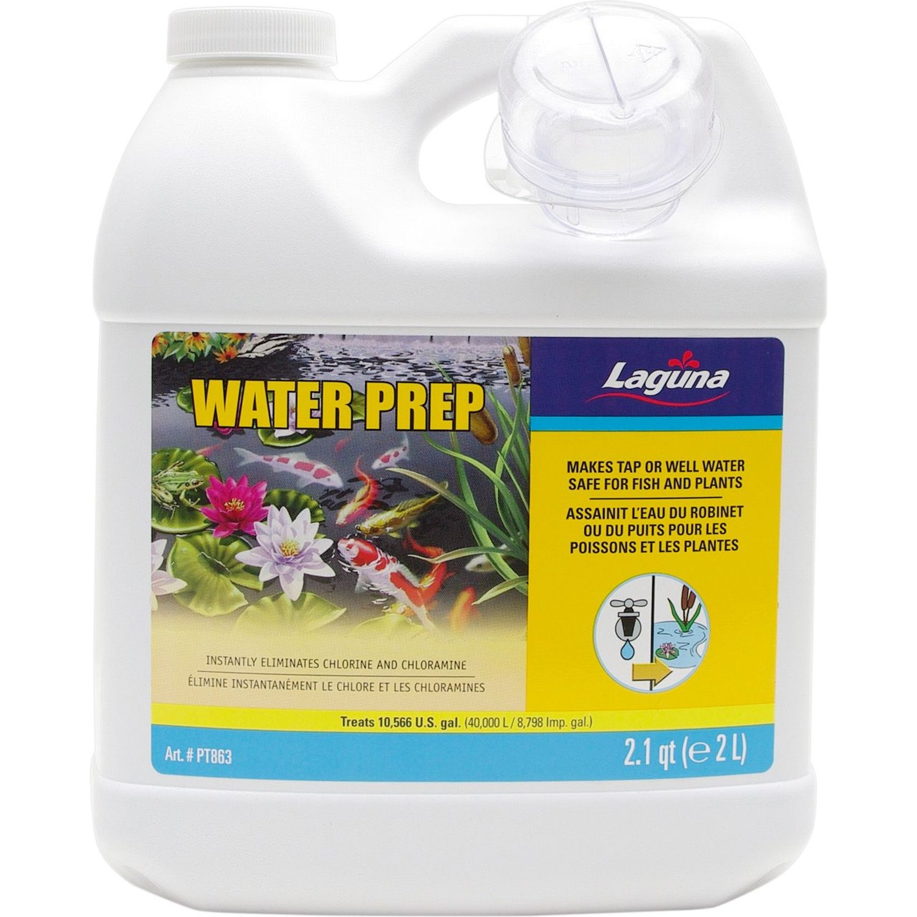 Laguna Water Prep Aquarium Water Maintenance Solution, 67.5-oz