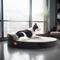 Show in main carousel: LaiFug Chenille Orthopedic Memory Foam Oval Dog Bed, Gray, Medium slide 5 of 7
