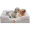 Show in main carousel: LaiFug Floral Yarn Dog Bed Sofa, Black & White, Jumbo slide 1 of 8