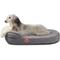 Show in main carousel: LaiFug Memory Foam Orthopedic Oval Dog Bed, Dark Gray, Large slide 1 of 7