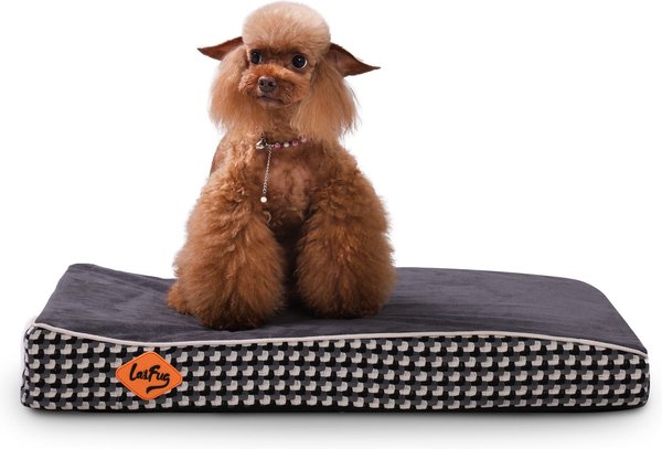 Show full view: LaiFug Orthopedic Dog Bed, Black & White, Small slide 1 of 6