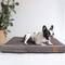 Show in main carousel: LaiFug Orthopedic Flat Dog Bed with Removable Cover, Slate Grey, Small slide 3 of 8