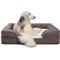 Show in main carousel: LaiFug Orthopedic Premium Memory Foam Dog Bed Sofa, Grey, Large slide 1 of 7