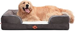 LaiFug Orthopedic Premium Memory Foam Dog Bed Sofa, Grey, X-Large slide 1 of 6