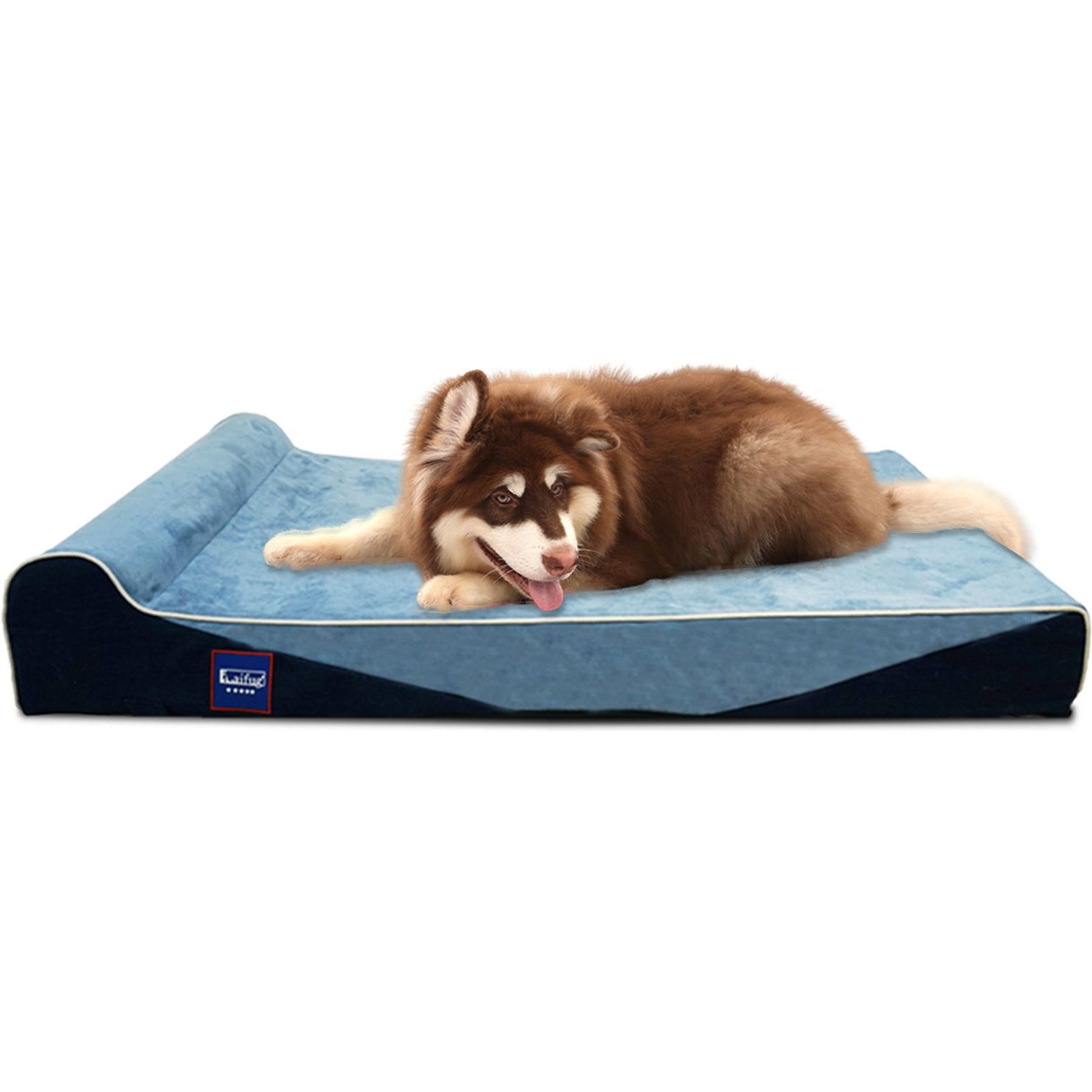 LaiFug Single Pillow Dog Bed, Cowboy, Large