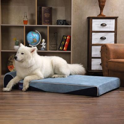 Show full view: LaiFug Single Pillow Dog Bed, Cowboy, Large slide 3 of 6