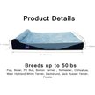 Show in main carousel: LaiFug Single Pillow Dog Bed, Cowboy, Medium slide 2 of 6