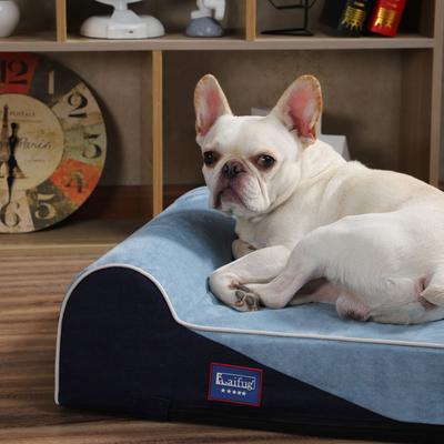 Show full view: LaiFug Single Pillow Dog Bed, Cowboy, Medium slide 3 of 6