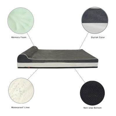 Show full view: LaiFug Single Pillow Dog Bed, Cowboy, Medium slide 5 of 6