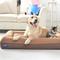 Show in main carousel: LaiFug Surround Sofa Orthopedic Pillow Dog Bed with Removable Cover, Chocolate, Large slide 3 of 9
