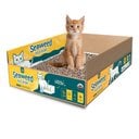LAQU Eco- Litter Sensitive USDA Organic Pre-filled Disposable Cat Litter Box, 7.9-lb