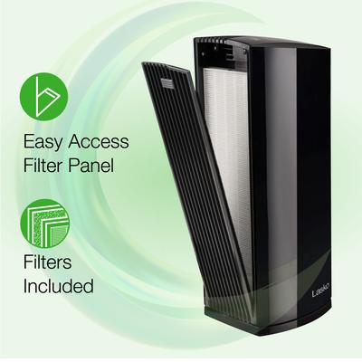 Show full view: Lasko HEPA Filter DreamMode Premium Tower Air Purifier slide 4 of 9