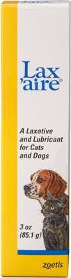 Show full view: Lax-Aire Medication for Digestive Issues for Cats & Dogs, 3-oz tube slide 3 of 5