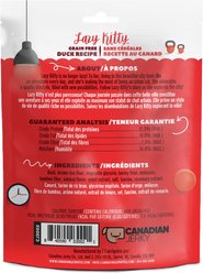 Lazy Kitty Duck Recipe Air-Dried Grain-Free Cat Treats, 3-oz bag slide 2 of 5