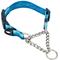 Show in main carousel: Leash Boss Chain Martingale Dog Collar, Blue, Large slide 1 of 10