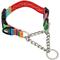 Show in main carousel: Leash Boss Chain Martingale Dog Collar, Orange, Med-Large slide 1 of 11