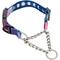 Show in main carousel: Leash Boss Chain Martingale Dog Collar, Purple/Pink, Medium slide 1 of 10