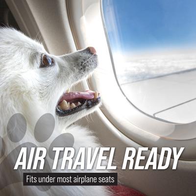 Show full view: Leash Boss Dog Food Travel Bag, Grey slide 9 of 11