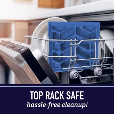 Show full view: Leash Boss Flat Face Slow Feeder Dog Bowl, Large, Gray slide 6 of 9