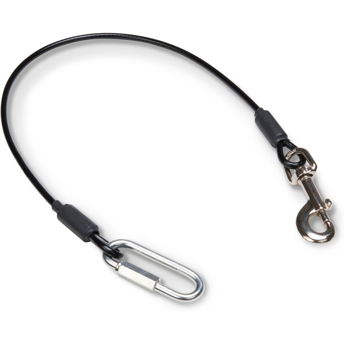 Leash Boss Heavy Duty No-Chew Dog Car Restraint Seatbelt, 26-in
